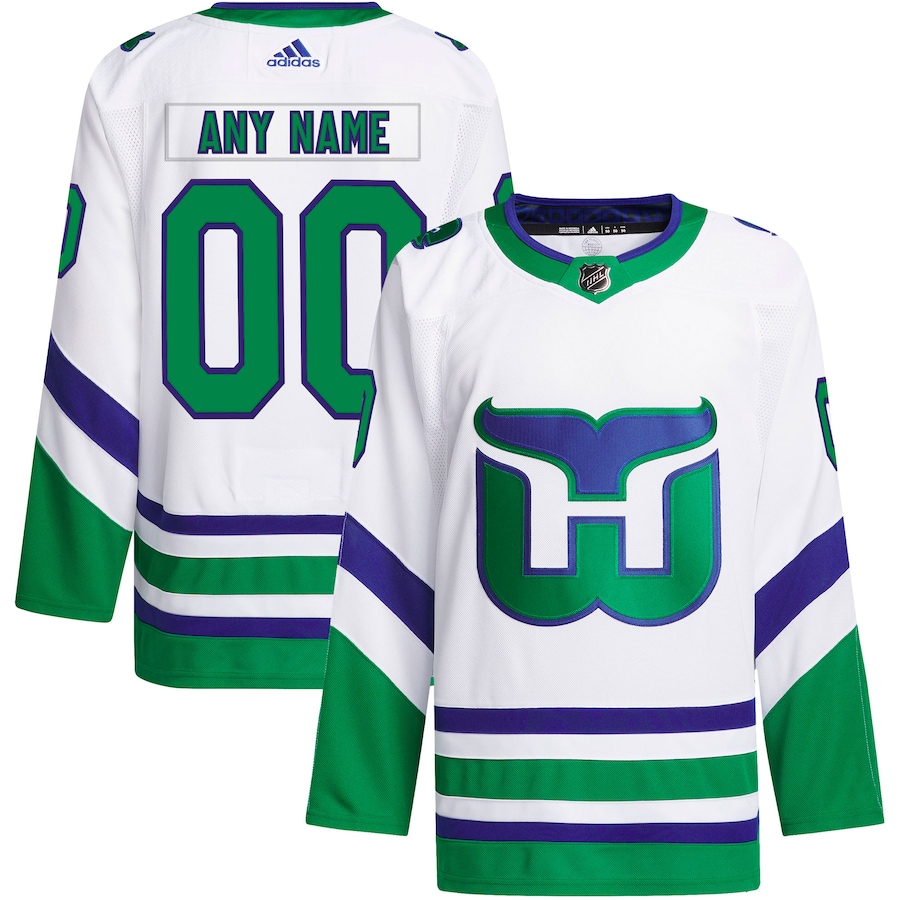 Women's Florida Panthers  White Away  Primegreen Authentic Custom Jersey